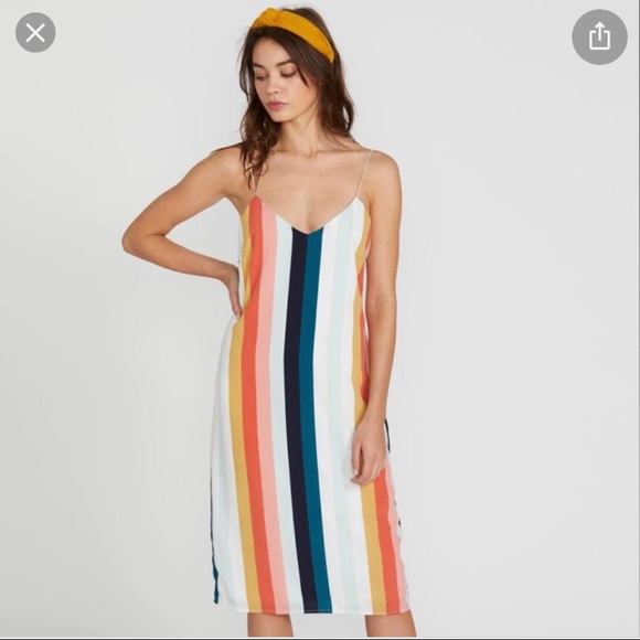 Volcom Stripe Dress - Picture 5 of 5